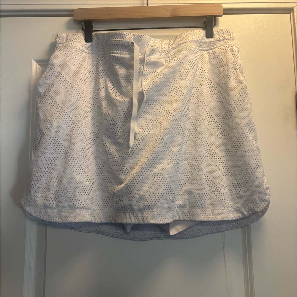 Slazenger White Golf Skirt with Built-In Shorts Womens size XXL